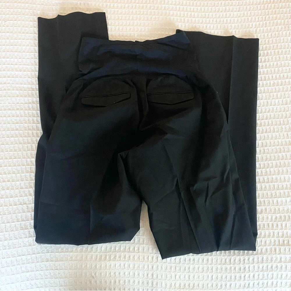 Gap Maternity modern boot black dress pants size 6L